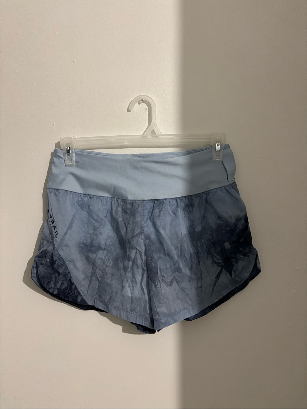 Nike Light Blue Tie-Dye Athletic Shorts